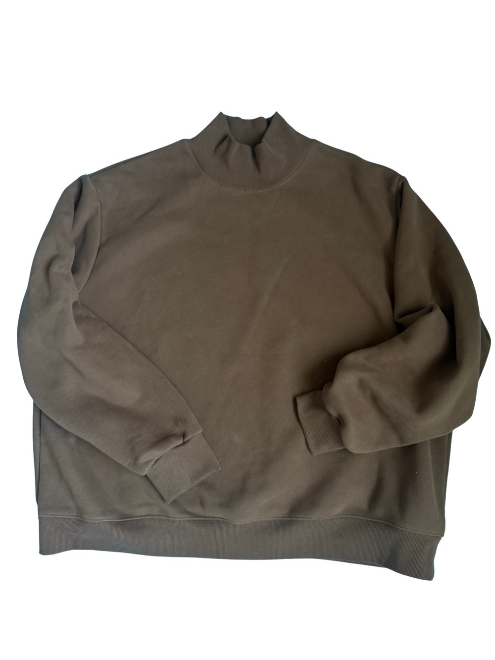 PARKE Turtleneck Sweatshirt Brown XXL